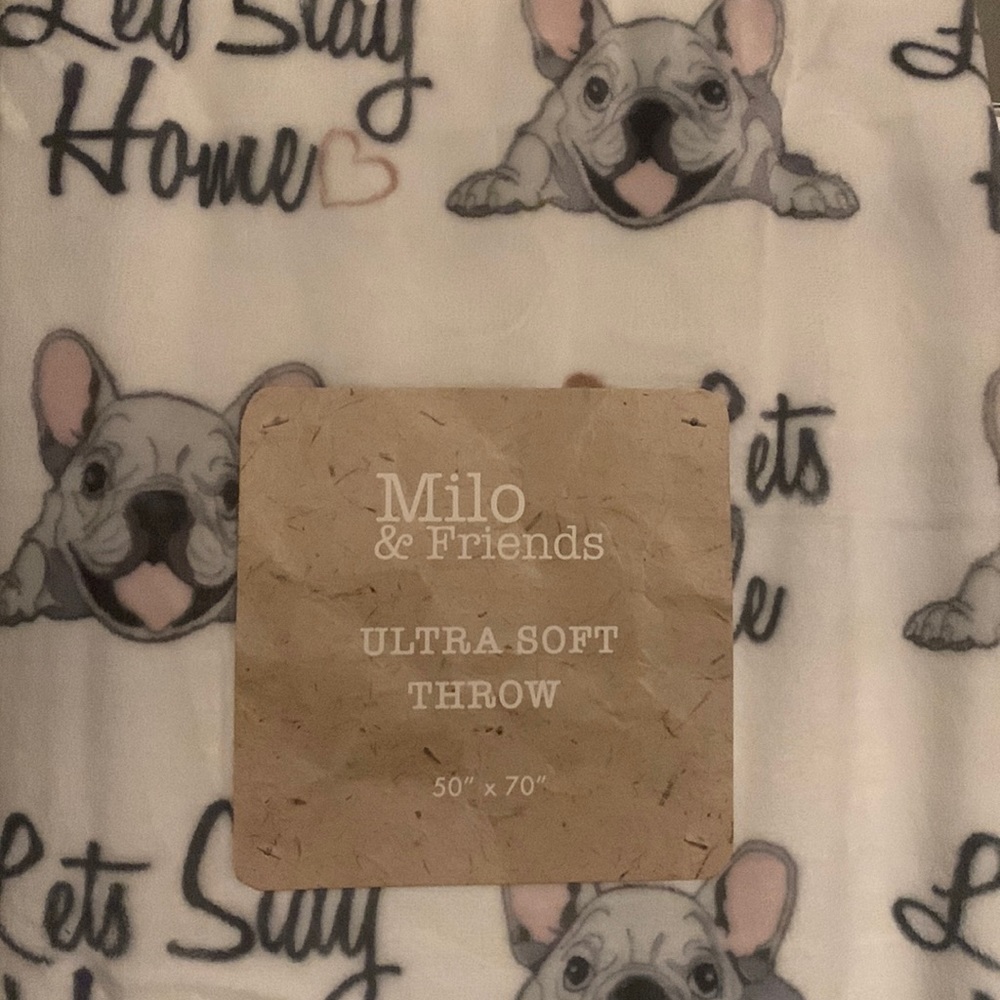 BRAND NEW FRENCHIE BLANKET